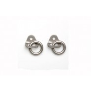 Plaqueta Fixe-2 y anillo inox  Fixe 10 mm